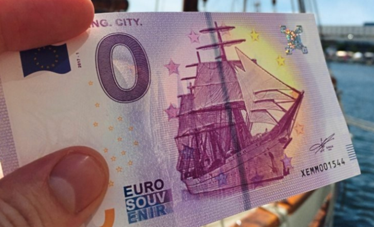 Ноль евро: в Германии начала хождение купюра номиналом в ноль евро