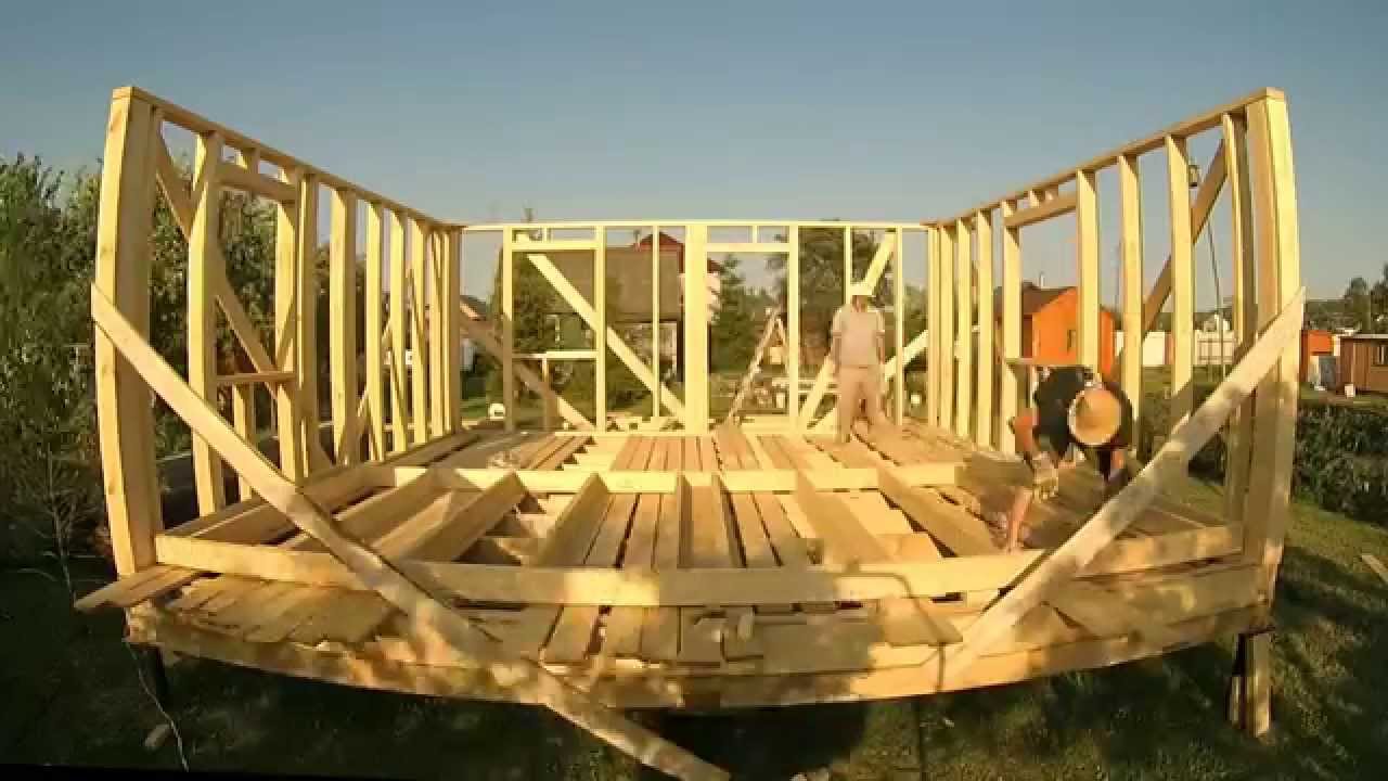 построить каркасный дом своими руками