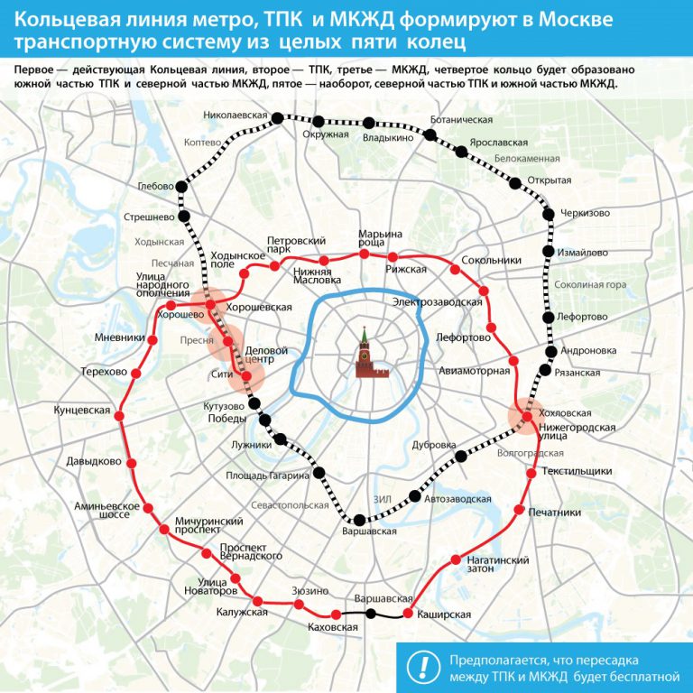 Московский метрополитен: Вторая Кольцевая в Москве