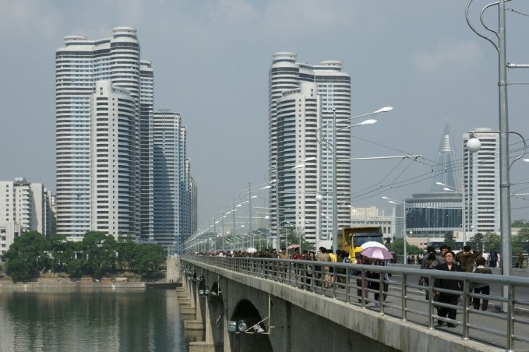 Пхеньян: строительство и общий вид города